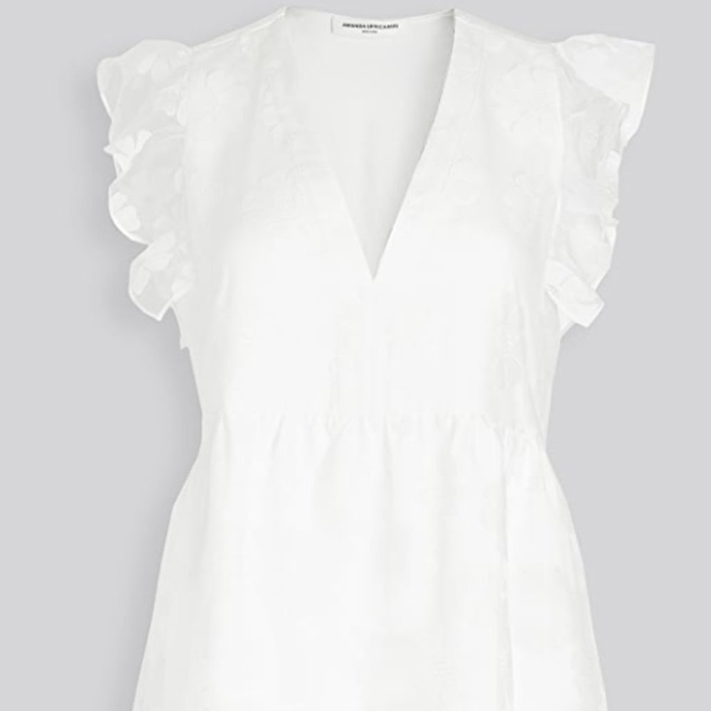 Amanda Uprichard Norma Dress White